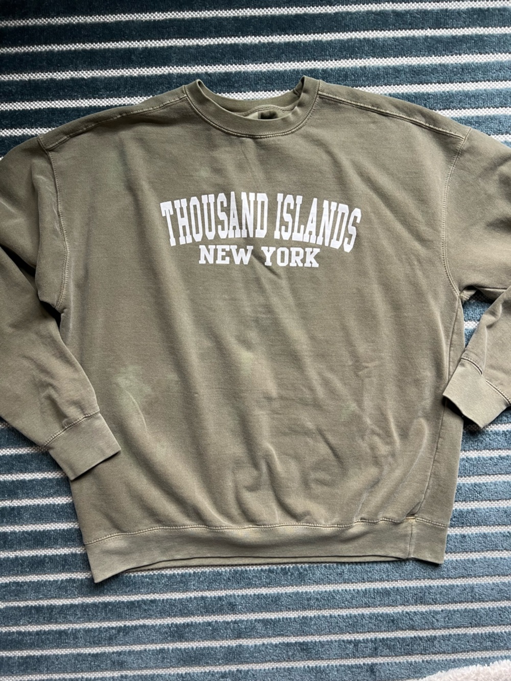 Vintage Avalon Apparel Thousand Islands crewneck sweatshirt XL